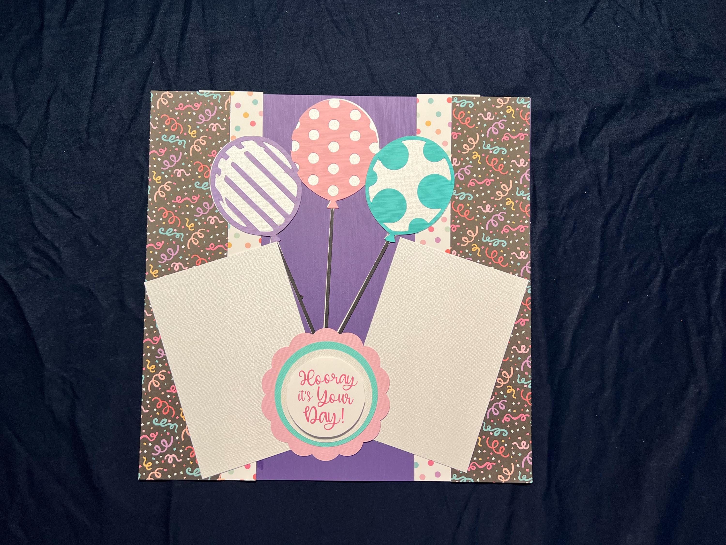 Hooray It's Your Day 12x12 Scrapbook Kit