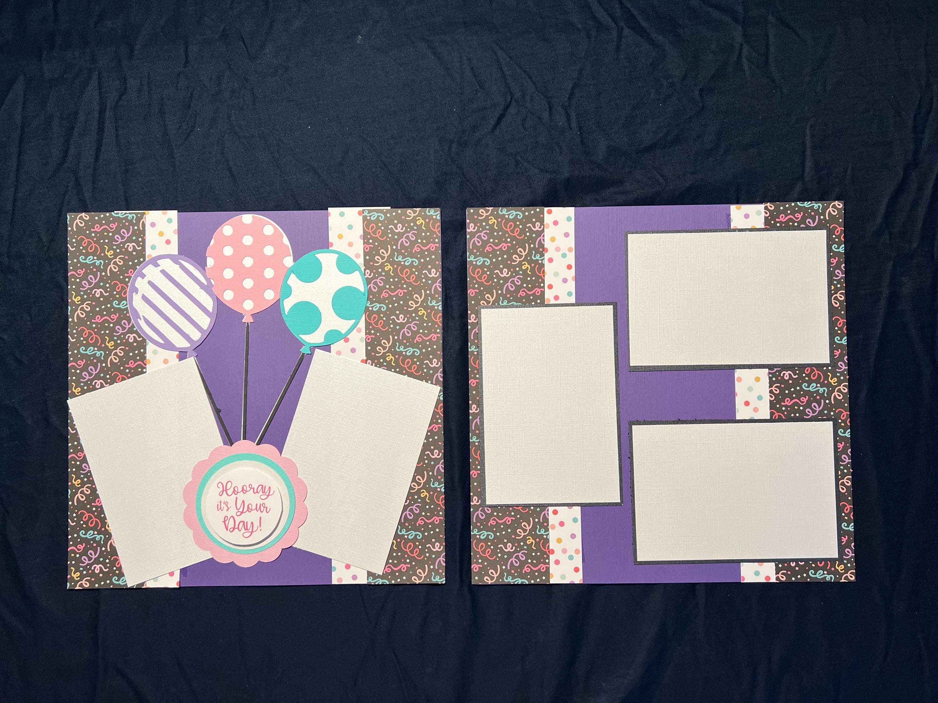 Hooray It's Your Day 12x12 Scrapbook Kit