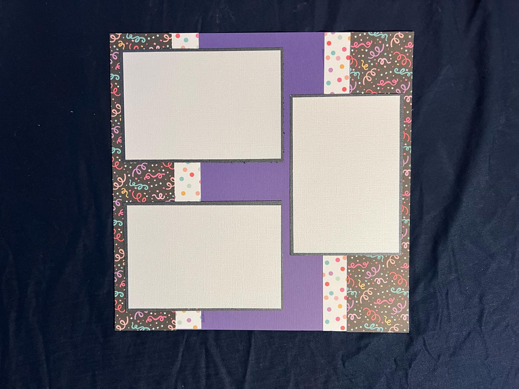 Hooray It's Your Day 12x12 Scrapbook Kit