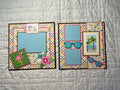 Another Day in Paradise 12x12 Scrapbook Layout