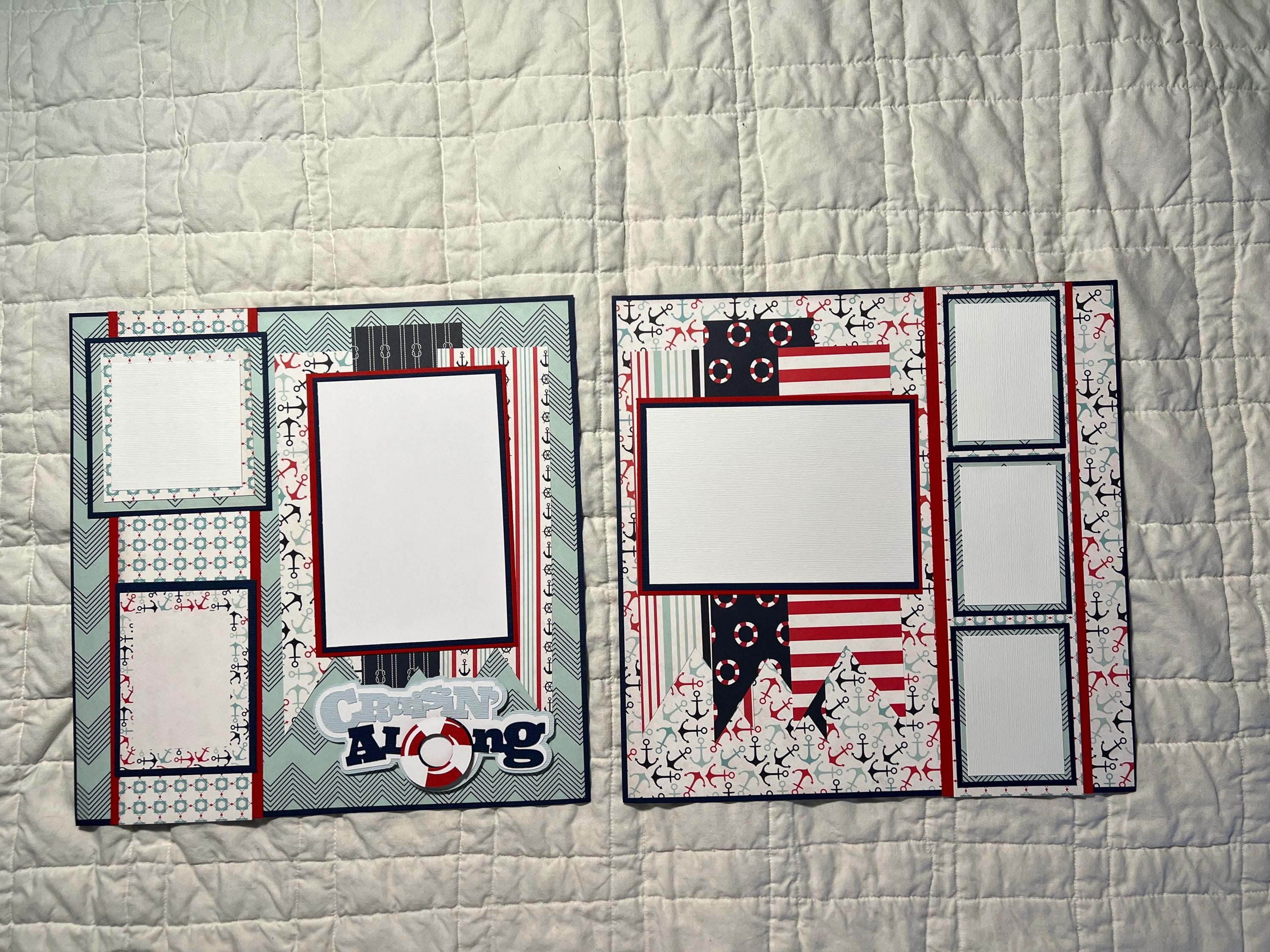 Crusin' Along 12x12 Scrapbook Layout