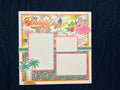 Paradise 12x12 Scrapbook Layout