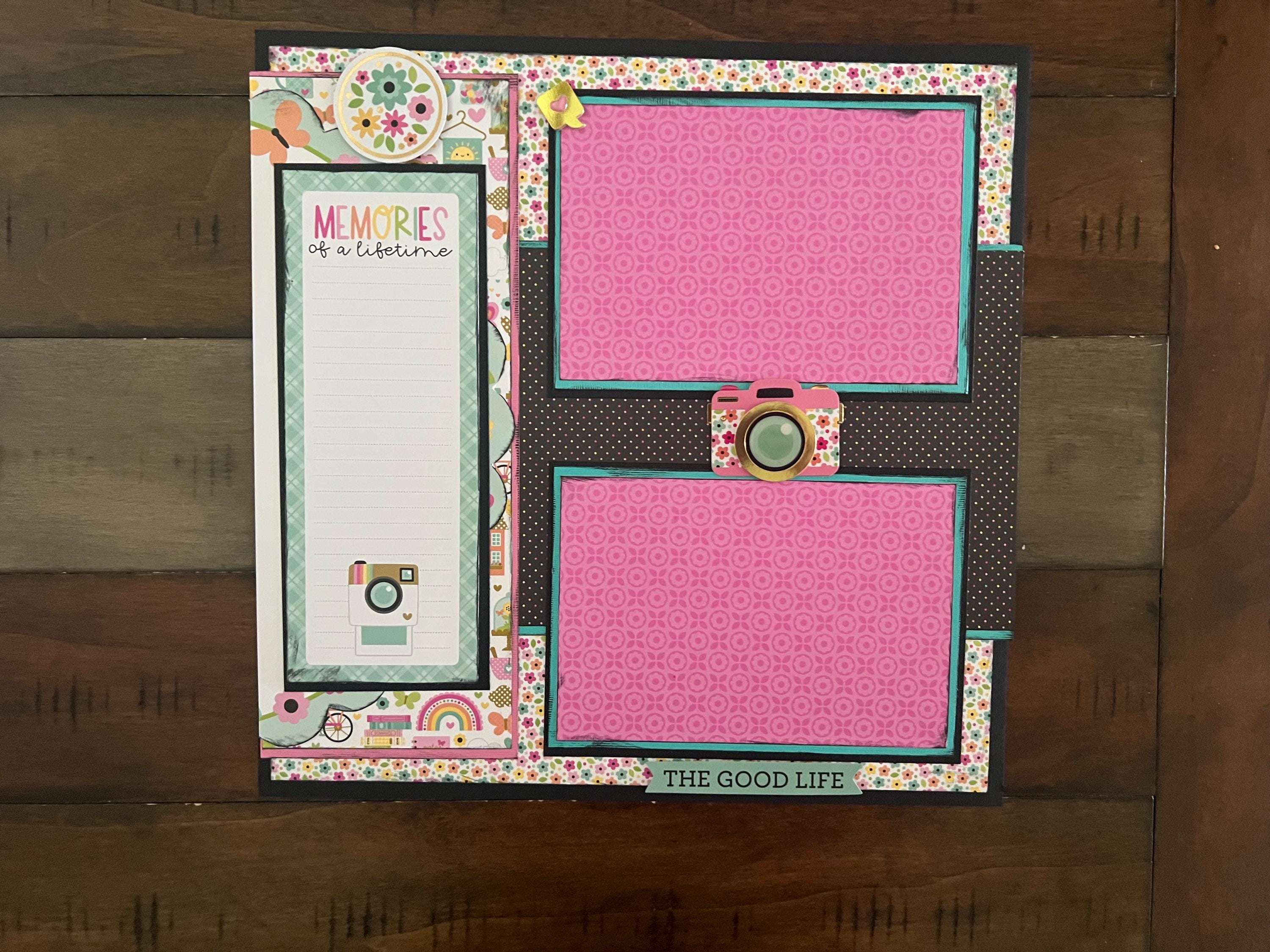 Friends 12x12 Scrapbook Layout Kit