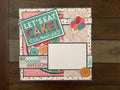 Let's Eat Cake 12x12 Scrapbook Layout Kit