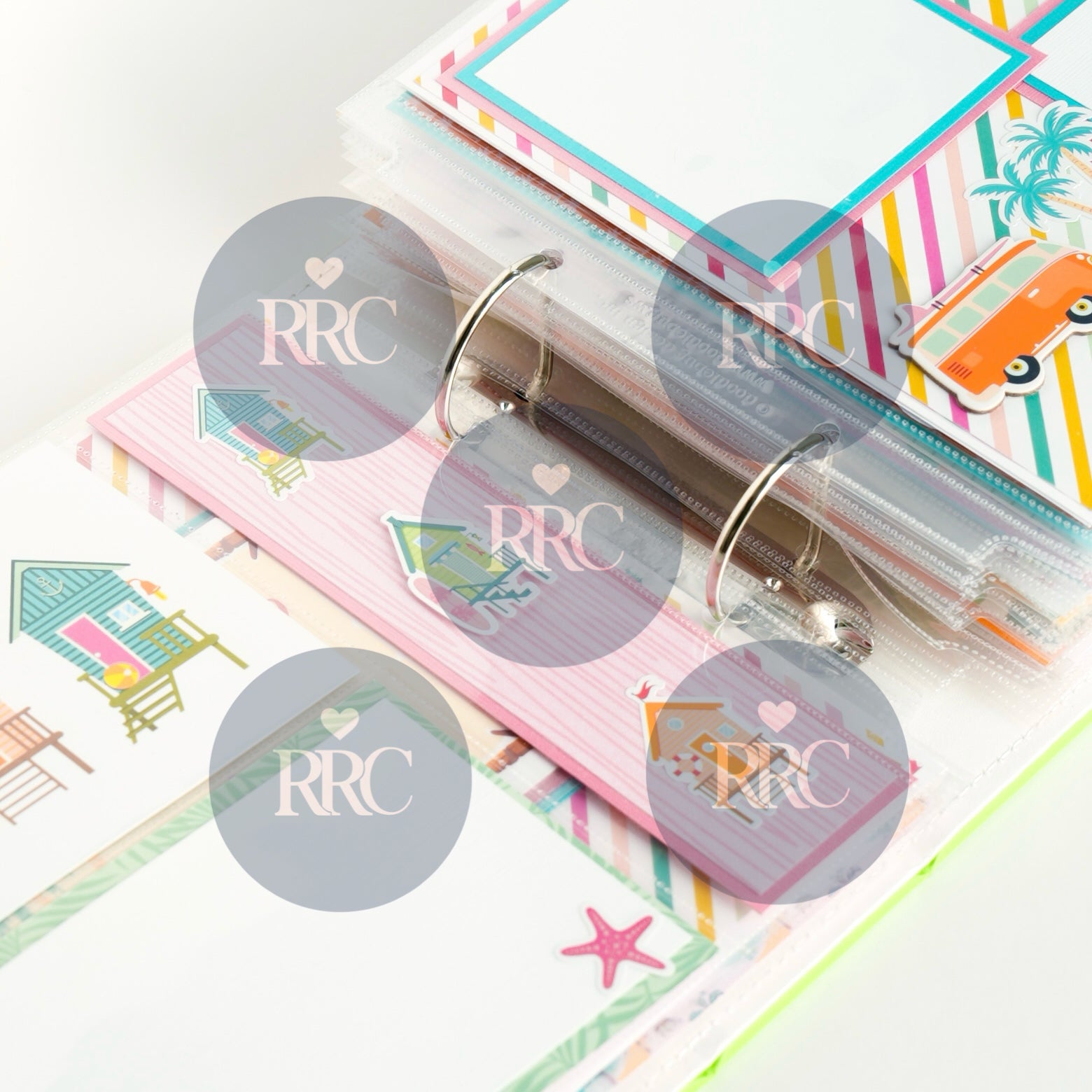 Tropical Getaway 8x8 Scrapbook Album