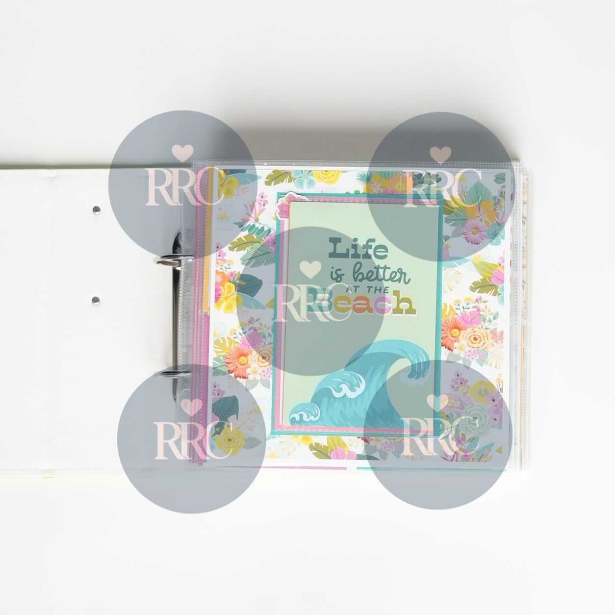Tropical Getaway 8x8 Scrapbook Album