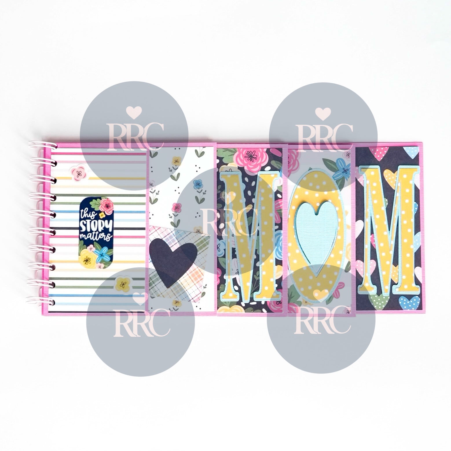 Mom/Grandma Mini Photo Book Blue Verison