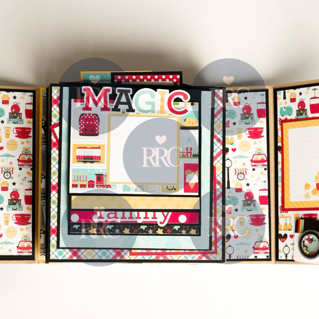 Magical Adventure Disney Chipboard Mini Album