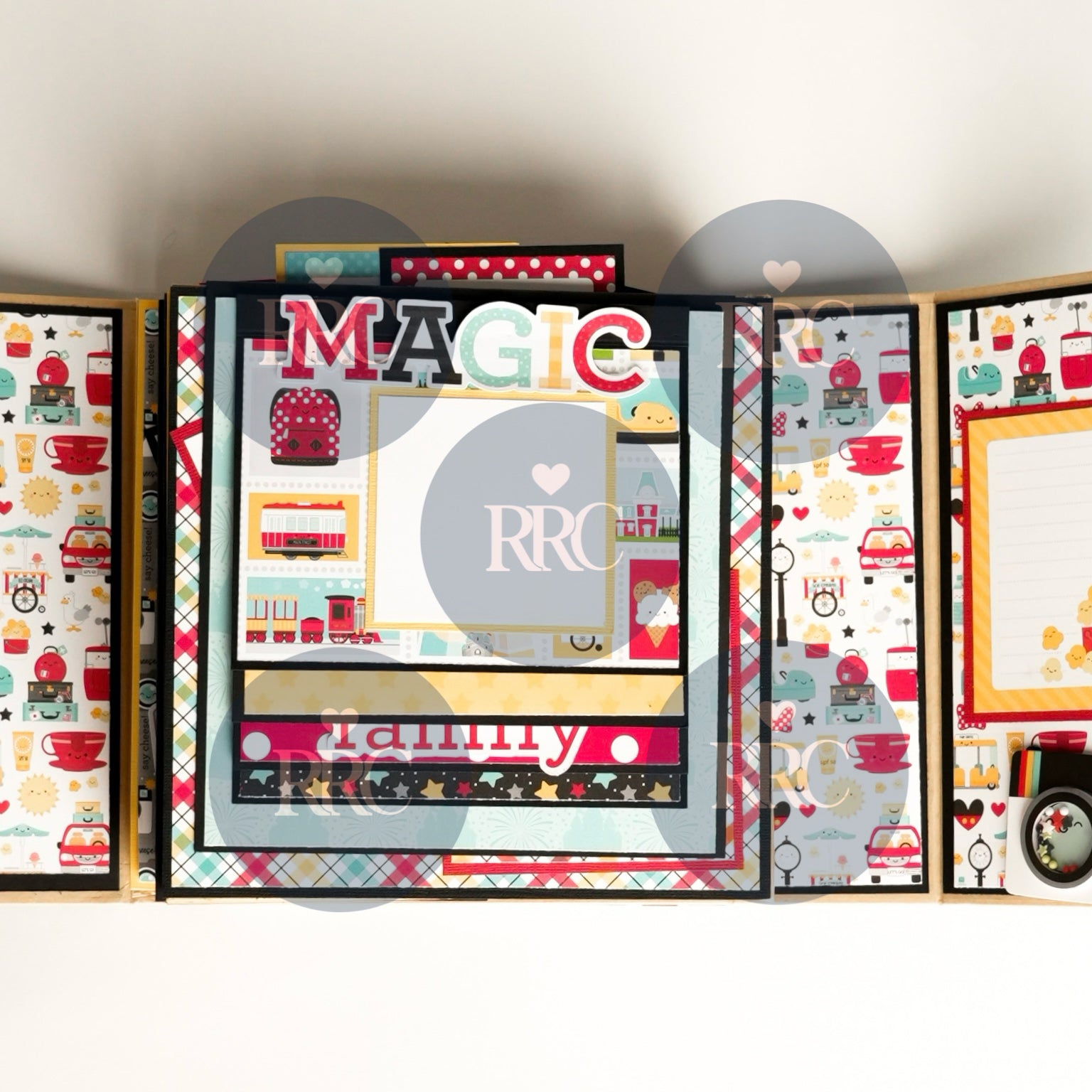 Magical Adventure Disney Chipboard Mini Album