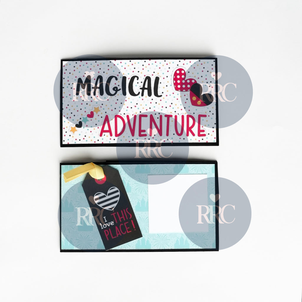 Magical Adventure Disney Chipboard Mini Album