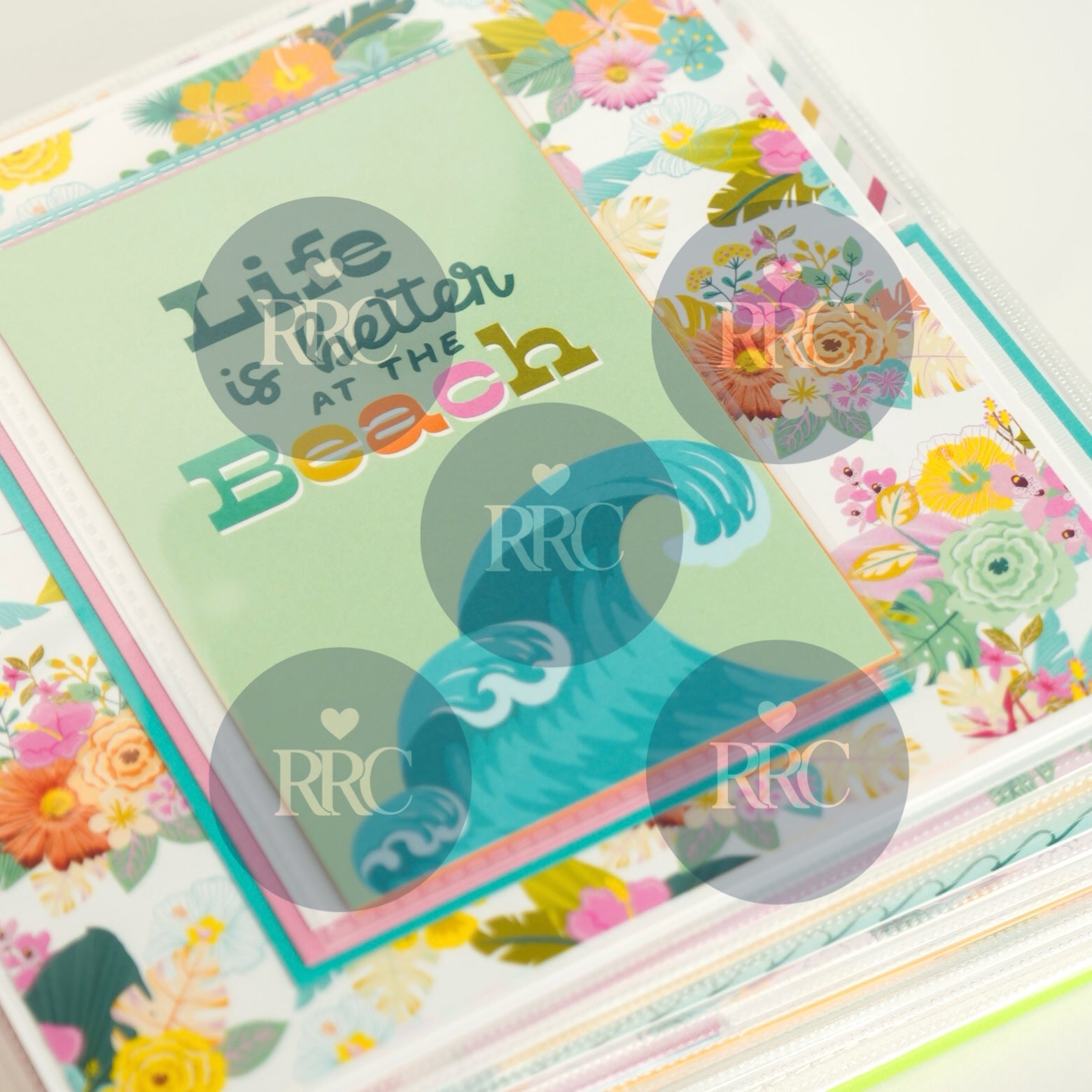 Tropical Getaway 8x8 Scrapbook Album